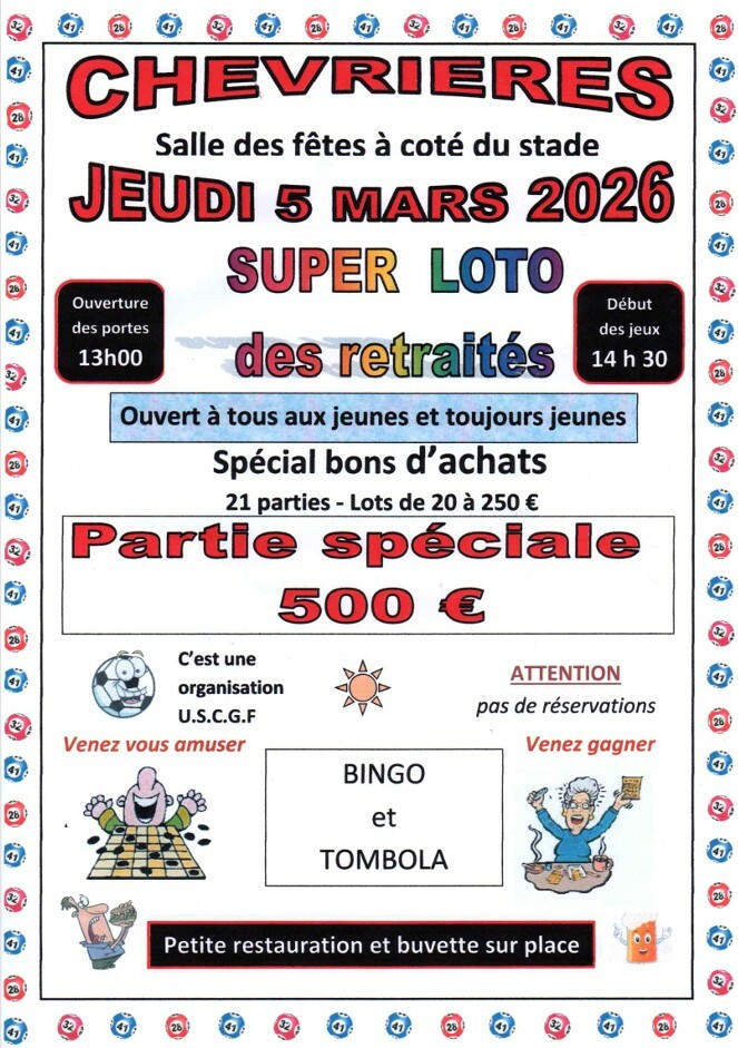 Loto Spécial Bons d'achats !