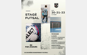 Stage Futsal !