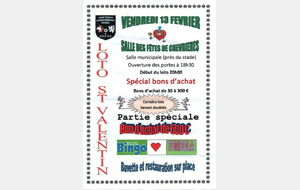 Loto Spécial Bons d'achat à Chevrières !